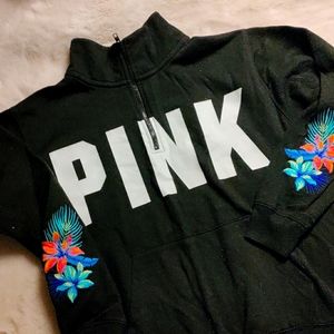 Women's half zip Victoria secret limited edition sweatshirt